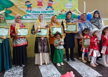 Kegiatan PAUD terpadu Kelurahan Morokrembangan